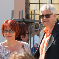 Frau Widuckel mit Kandidat, 2017