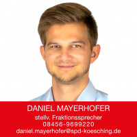 Daniel Mayerhofer, stellvertretender Fraktionssprecher